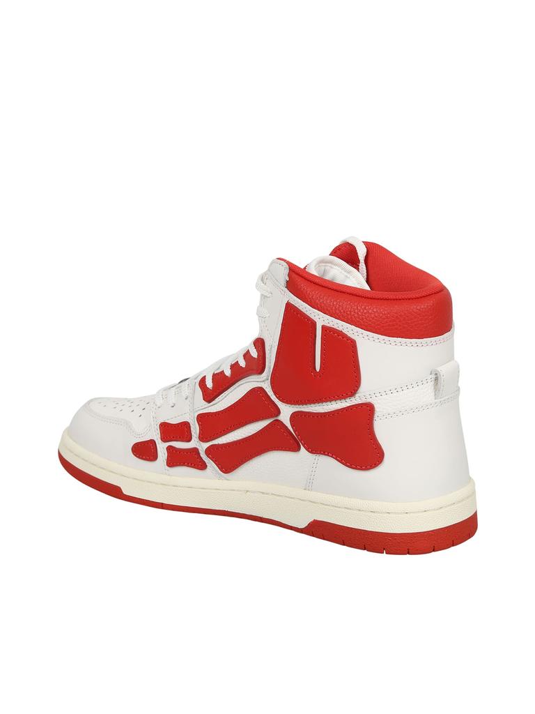 AMIRI Sneakers Skel Top High Bianco/rosso商品第3张图片规格展示