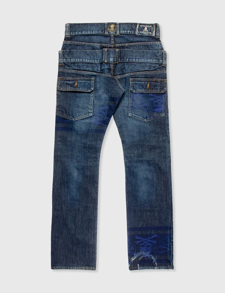 商品[二手商品] mastermind JAPAN|Mastermind Japan Mind Blow Jeans,价格¥6020,第2张图片详细描述