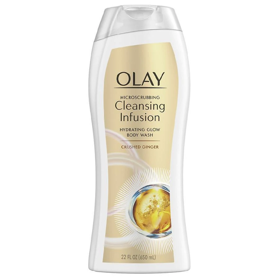 商品Olay|Olay Microscrubbing Cleansing Infusion Body Wash Crushed Ginger,价格¥59,第1张图片