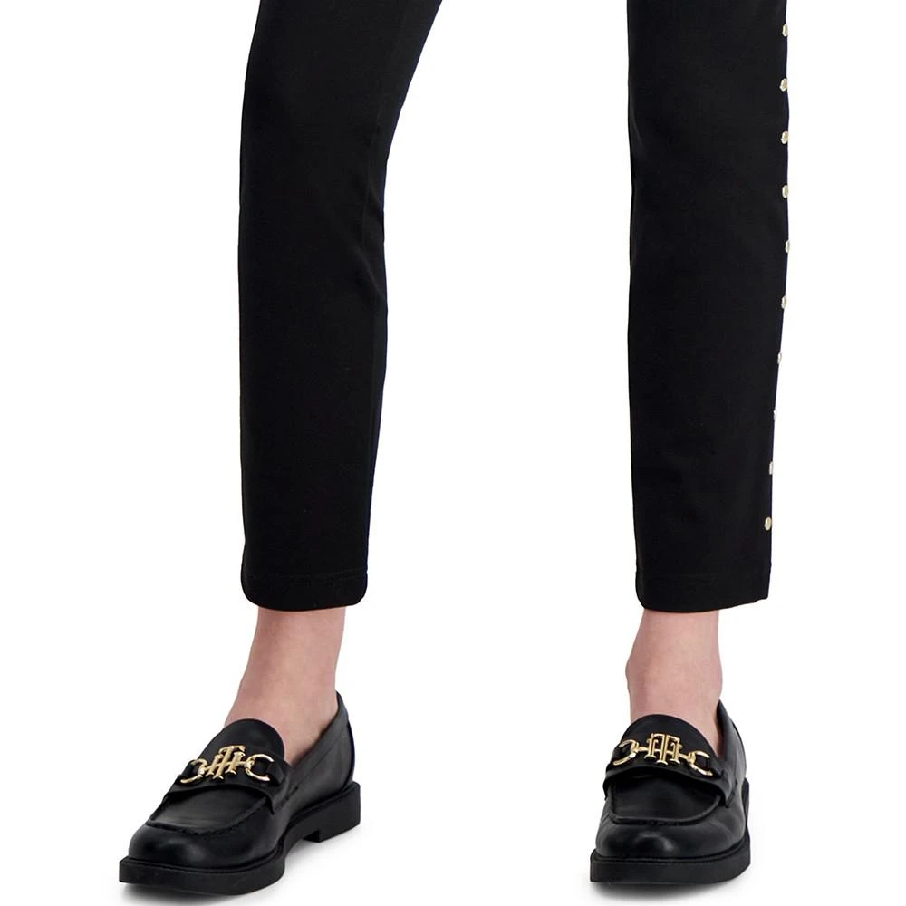Women's Studded Ponté-Knit Skinny Ankle Pants 商品