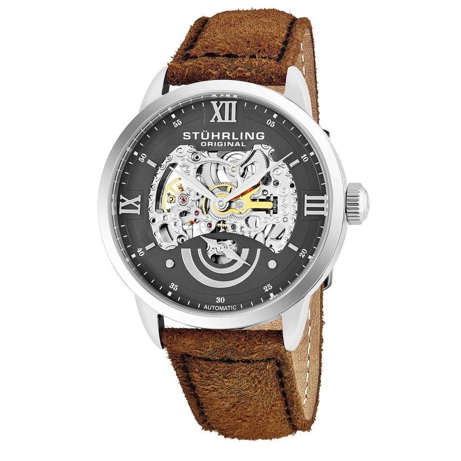 商品Stuhrling Original|Stuhrling Original Legacy Black Dial Mens Watch M15333,价格¥1733,第1张图片