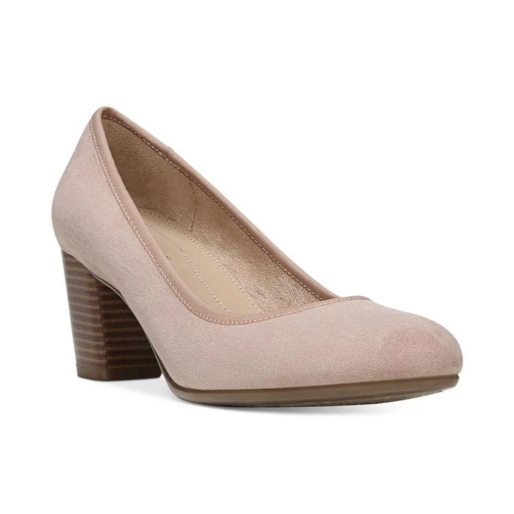 商品Naturalizer|Naomi Block-Heel Pumps,价格¥218,第2张图片详细描述