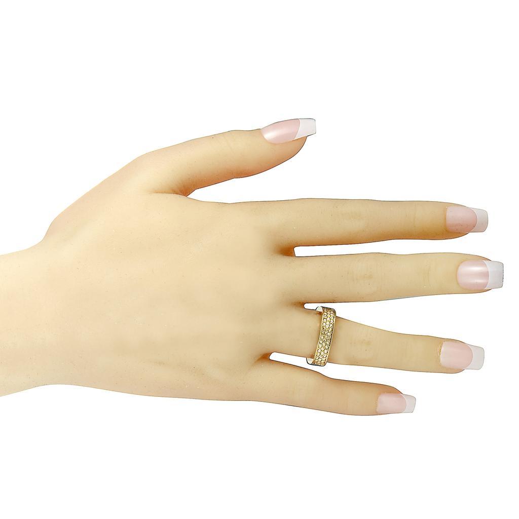 商品Swarovski|Swarovski Vio Gold-Plated Crystal Pave Ring,价格¥414,第6张图片详细描述