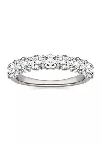 商品Charles & Colvard|Colvard Charles Colvard 1.44 Ct. T.w. Lab Created 3.5Mm Moissanite Anniversary Band In 14K Gold,价格¥8582,第1张图片