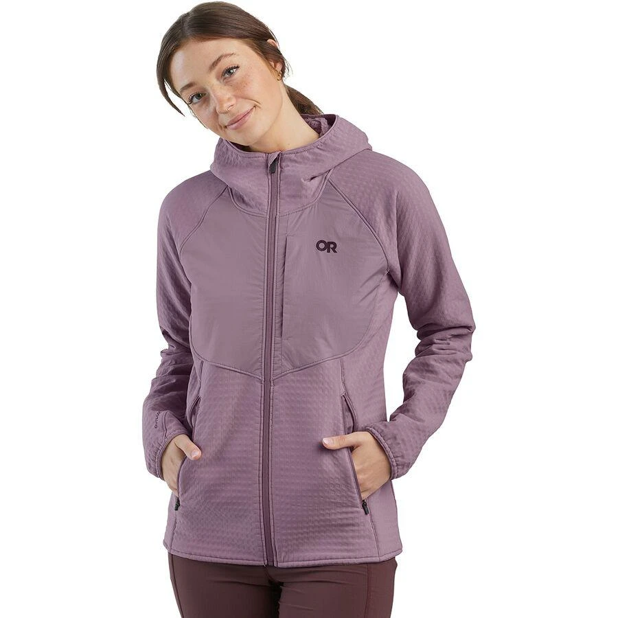 商品Outdoor Research|Vigor Plus Fleece Hooded Jacket - Women's,价格¥755,第1张图片