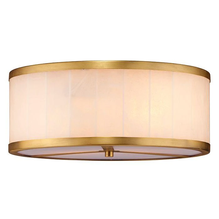 商品Jamie Young|Large Upsala Alabaster Flush Mount Ceiling Light,价格¥10412,第2张图片详细描述