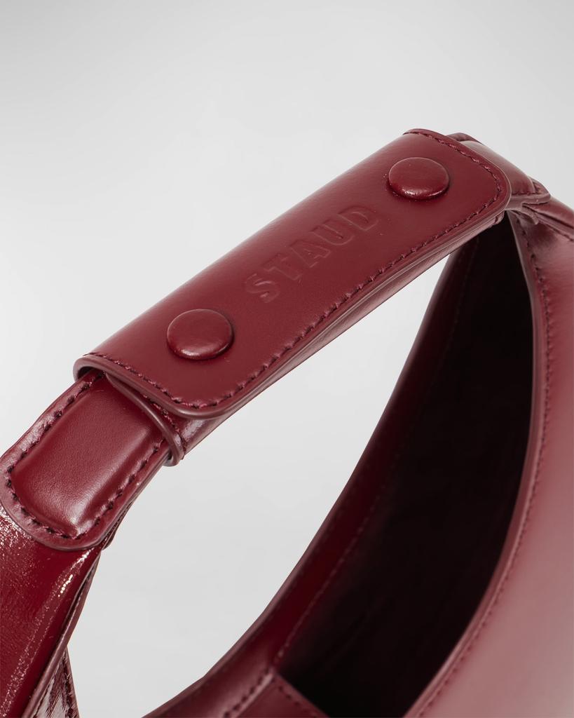 商品Staud|Moon Mini Split Leather Crossbody Bag,价格¥1800,第5张图片详细描述