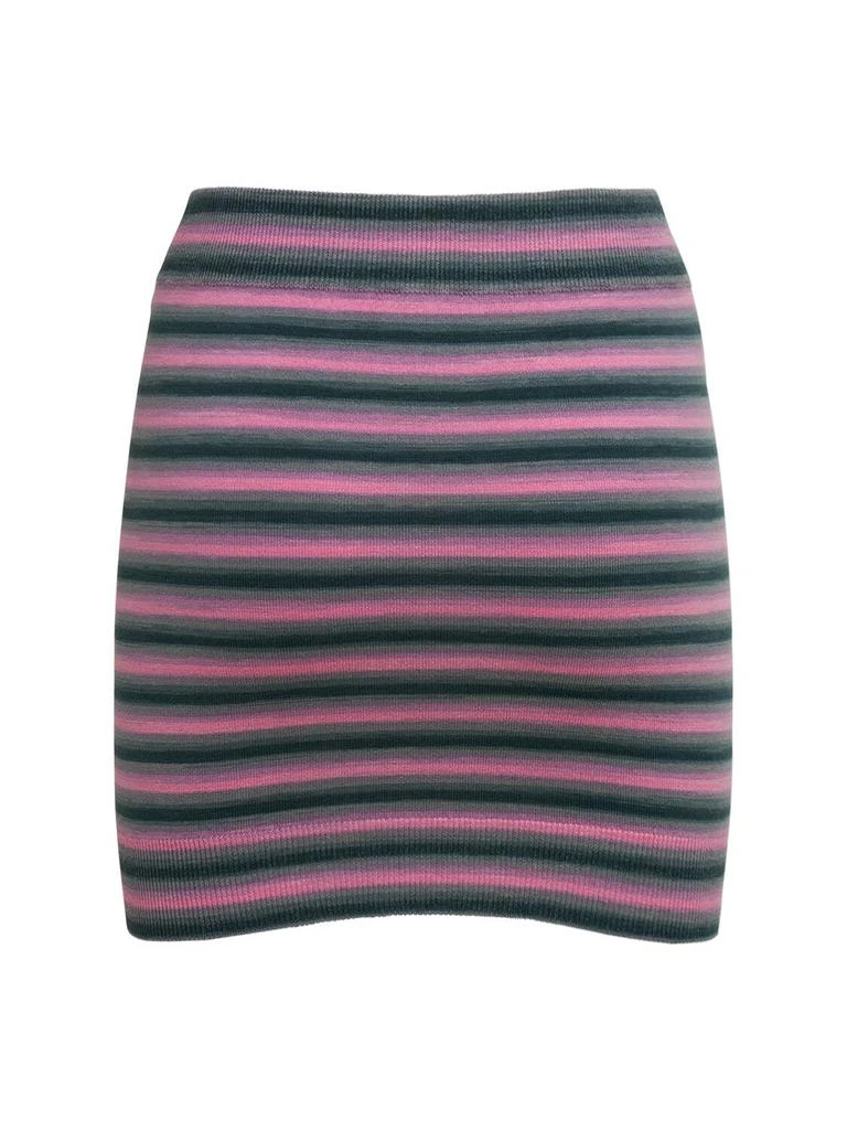 商品Gimaguas|Jacaranda Knitted Cotton Mini Skirt,价格¥279,第5张图片详�细描述