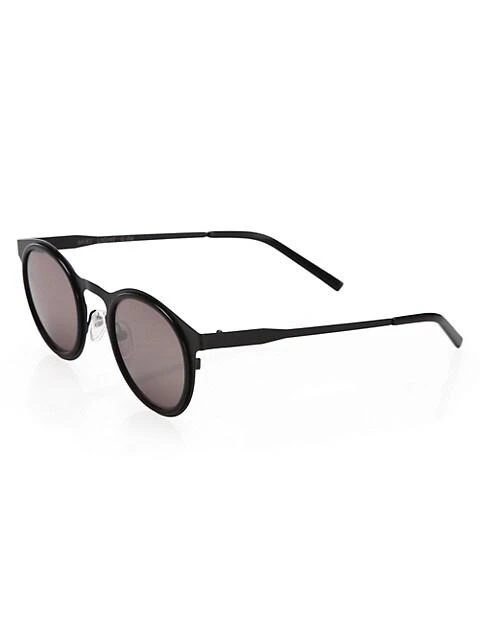 商品Kyme|Miki 46mm Round Mirror Sunglasses,价格¥2447,第2张图片详细描述