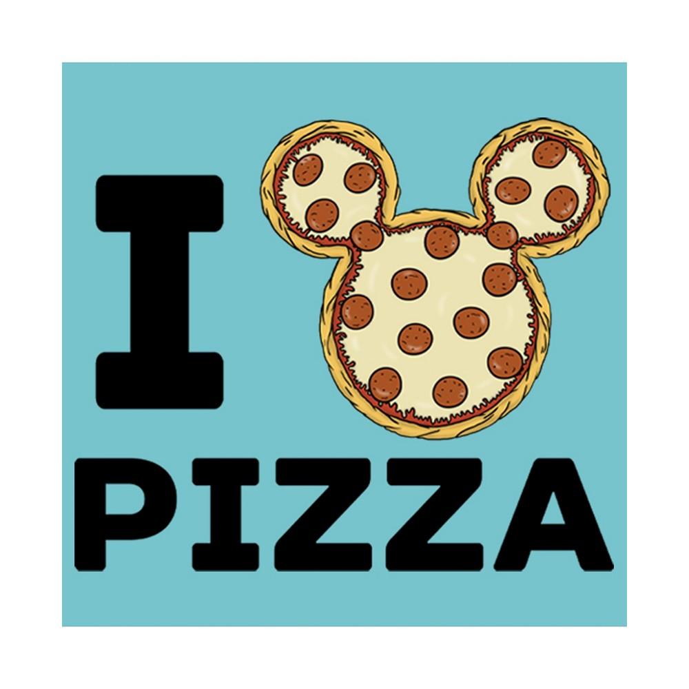 Girl's Mickey & Friends Mickey Mouse Pizza  Child T-Shirt商品第2张图片规格展示