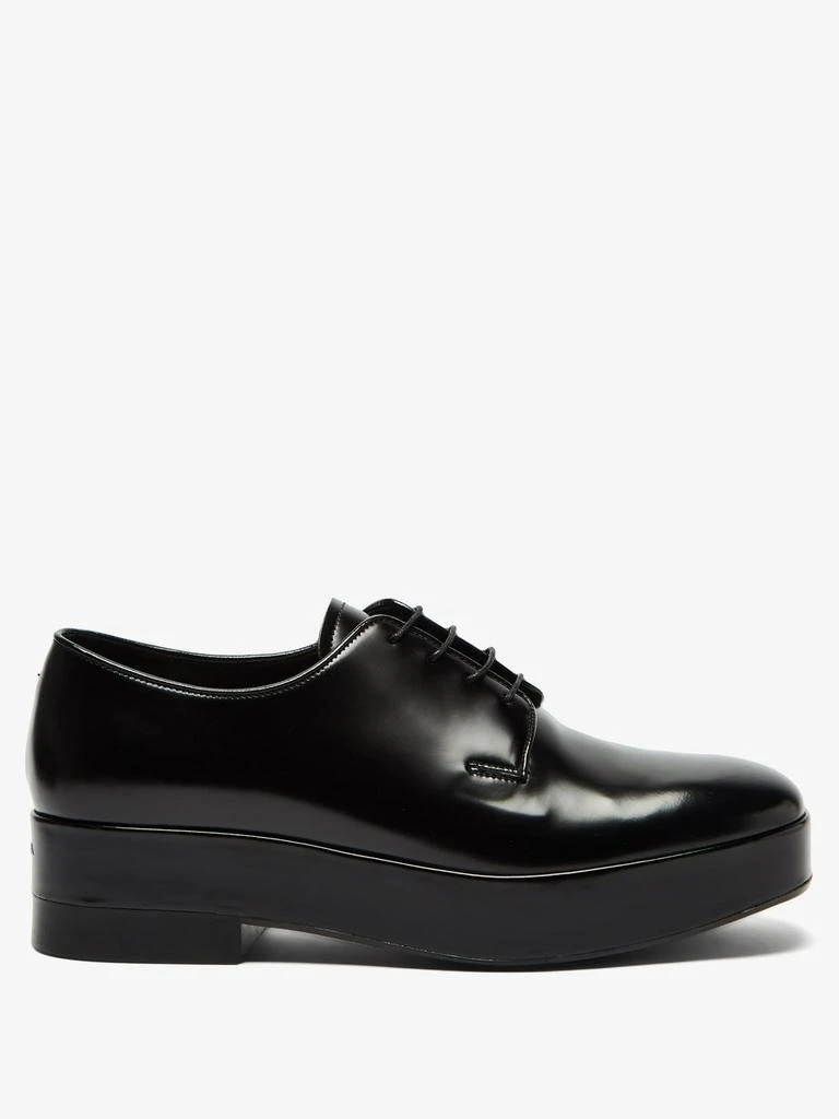 商品Prada|Chunky-sole leather Derby shoes,价格¥2814,第1张图片