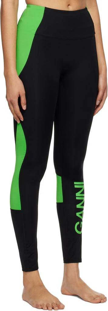 商品Ganni|黑色 Active Ultra 紧身裤,价格¥1378,第4张图片详细描述