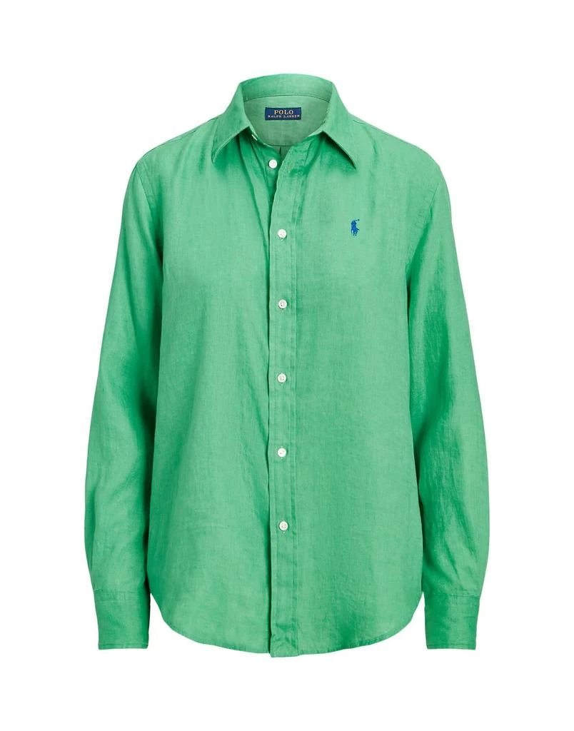 商品Ralph Lauren|女式 亚麻衬衫,价格¥1444,第1张图片