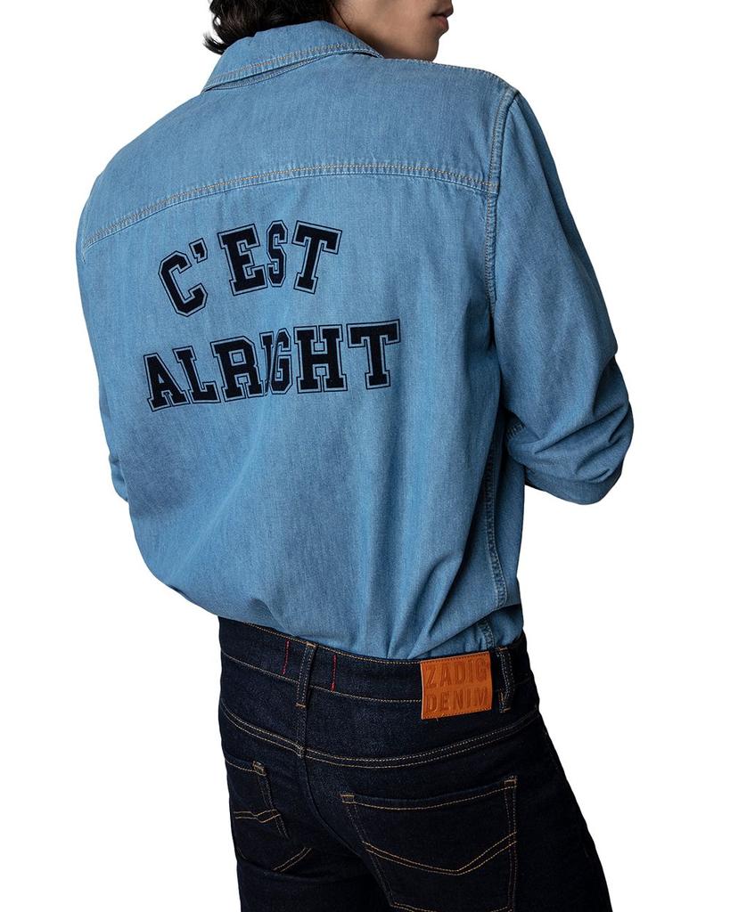 C'est Alright Denim Shirt商品第3张图片规格展示