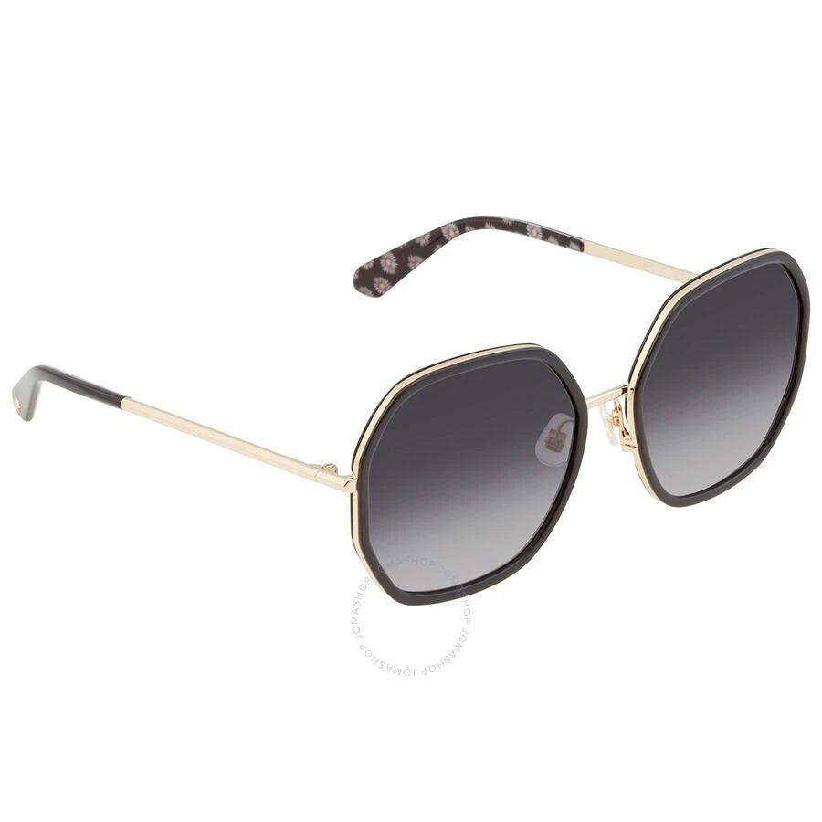 商品Kate Spade|Grey Gradient Geometric Ladies Sunglasses NICOLA/G/S 0RHL/9O 58,价格¥371,第2张图片详细描述