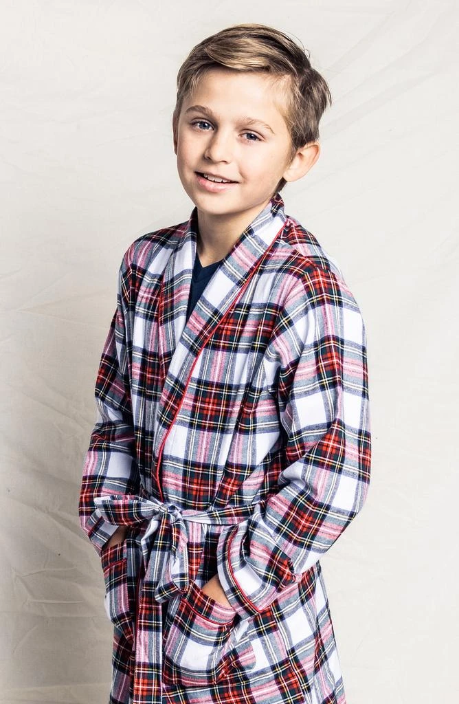 商品Petite Plume|Kids' Balmoral Tartan Robe,价格¥88,第2张图片详细描述