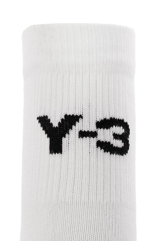 商品Y-3|Y-3 Logo Intarsia Socks,价格¥179,第2张图片详细描述