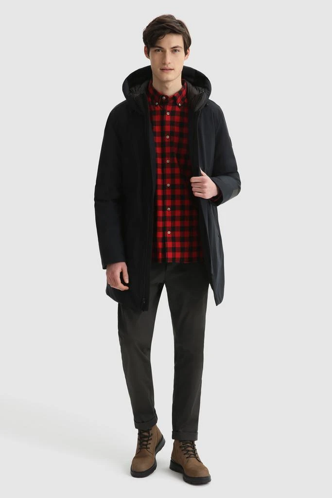 商品Woolrich|GORE-TEX INFINIUM High-Tech Parka with Wool Effect,价格¥4182,第2张图片详细描述