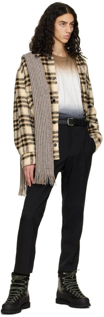 商品Hugo Boss|Black Striped Scarf,价格¥746,第3张图片详细描述