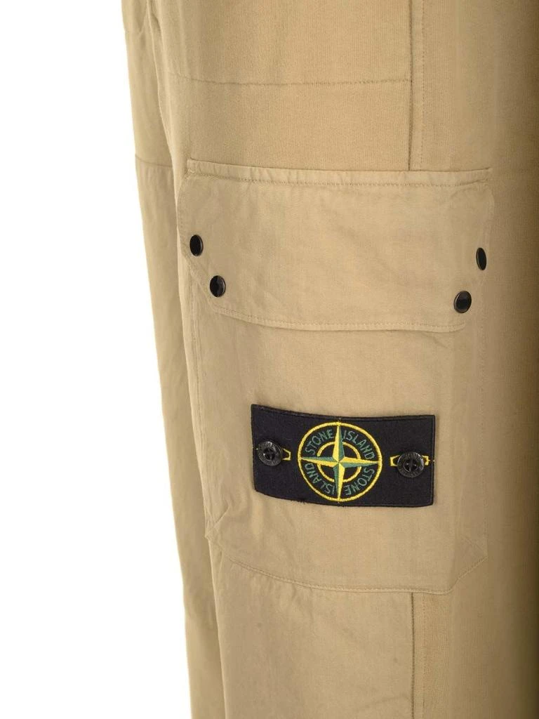 商品Stone Island|Jogging Trousers Sweatshirts Beige,价格¥1944,第4张图片详细描述