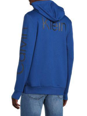 商品Calvin Klein|Logo Zip Hoodie,价格¥376,第6张图片详细描述