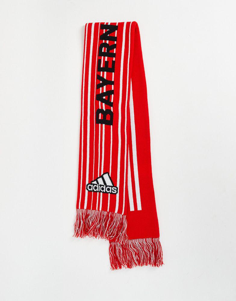 adidas Football FC Bayern Munich 2022/23 scarf in red商品第1张图片规格展示