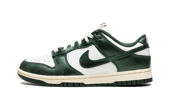 商品NIKE|女款 耐克 Dunk Low 休闲板鞋 做旧 白绿 Vintage Green,价格¥2839-¥4123,第1张图片