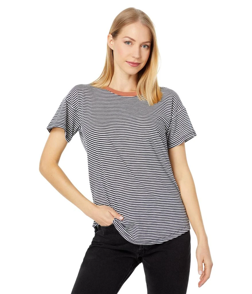 商品Madewell|Whisper Sorrel Crew Neck Tee,价格¥109,第1张图片