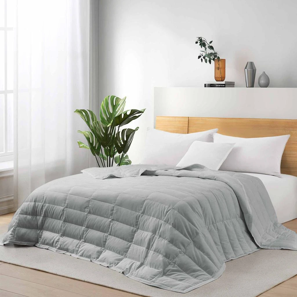 商品Puredown|TENCEL Lyocell Lightweight Cooling Down Bed Blanket Comforter, King or Queen Size Quilt,价格¥920,第1张图片