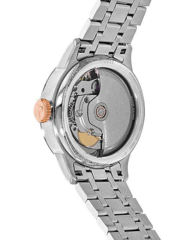 商品Tissot|Tissot Chemin Des Tourelles Powermatic 80 Two-Tone Steel Women's Watch T099.207.22.118.02,价格¥2809,第3张图片详细描述