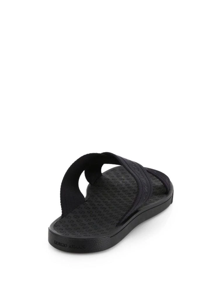 商品Giorgio Armani|Rubber Criss Cross Sandals,价格¥2438,第2张图片详细描述