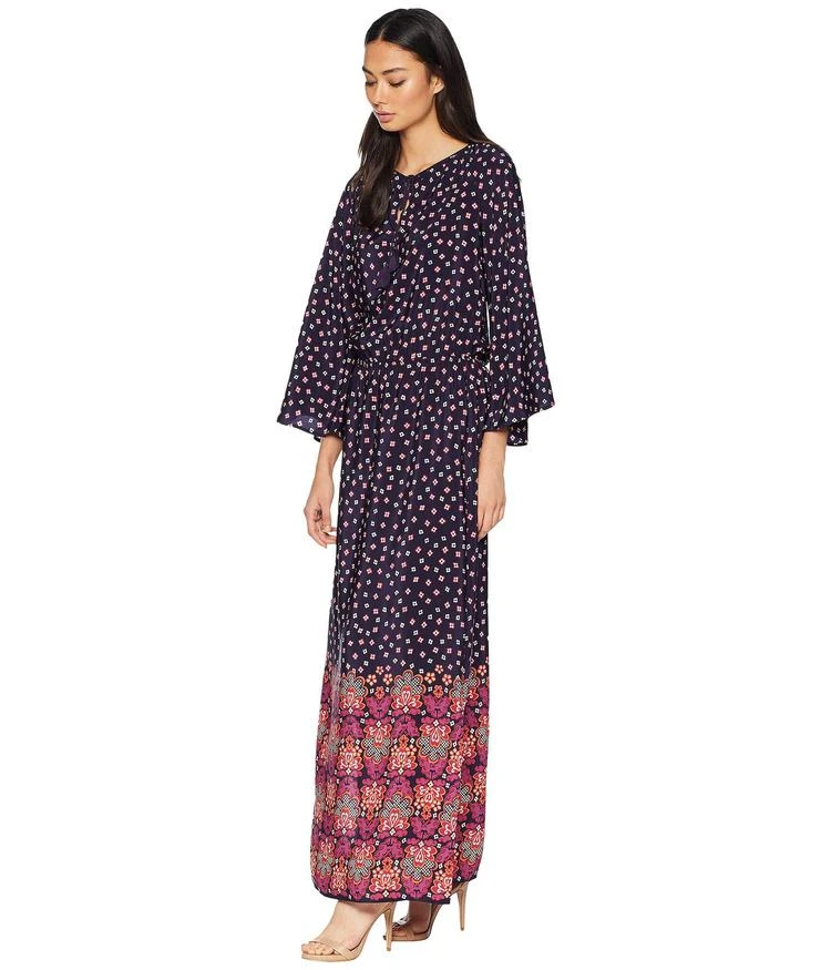 商品Juicy Couture|Soft Woven Silk Fable Floral Maxi Dress,价格¥426,第2张图片详细描述