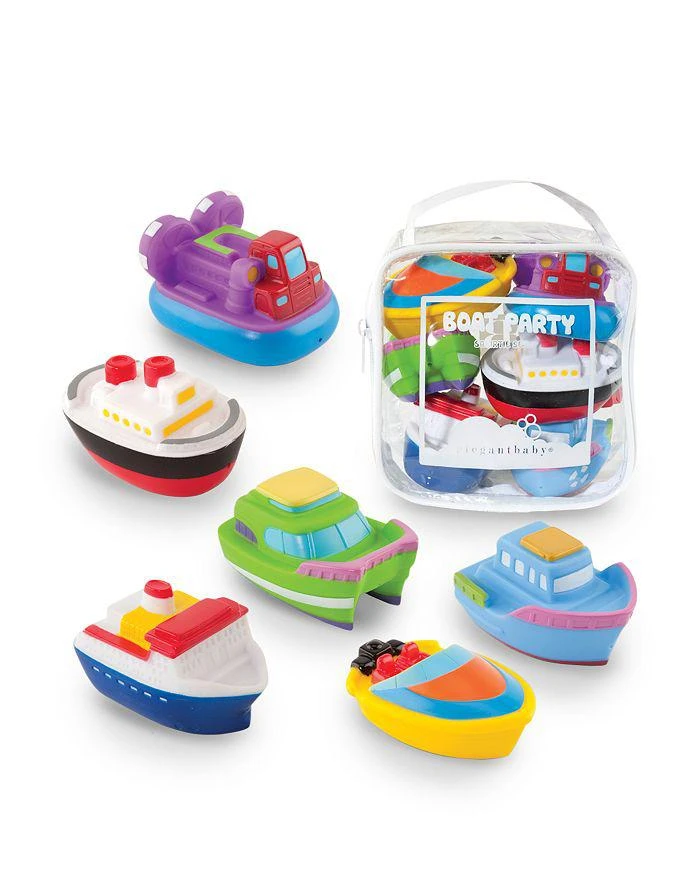 商品Elegant Baby|Boat Party Squirties Bath Toys - Ages 6 Months+,价格¥150,第1张图片