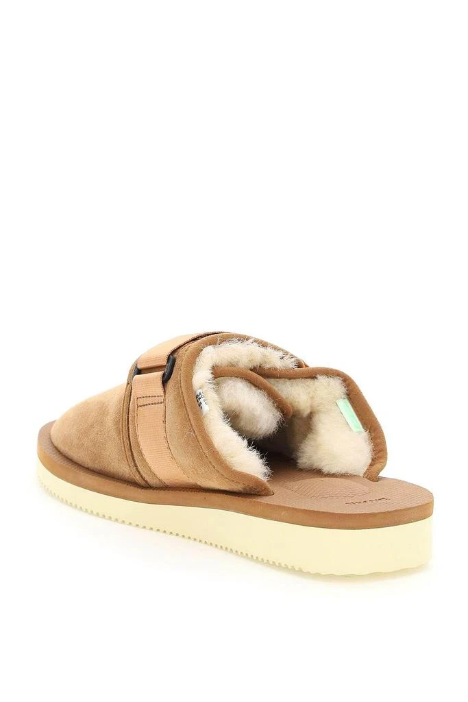 商品Suicoke|'ZAVO' SUEDE SABOT WITH SHEARLING,价格¥719,第2张图片详细描述