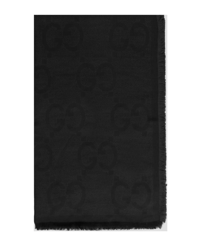 商品Gucci|Gucci Gg Wool Jacquard Scarf,价格¥3178,第1张图片