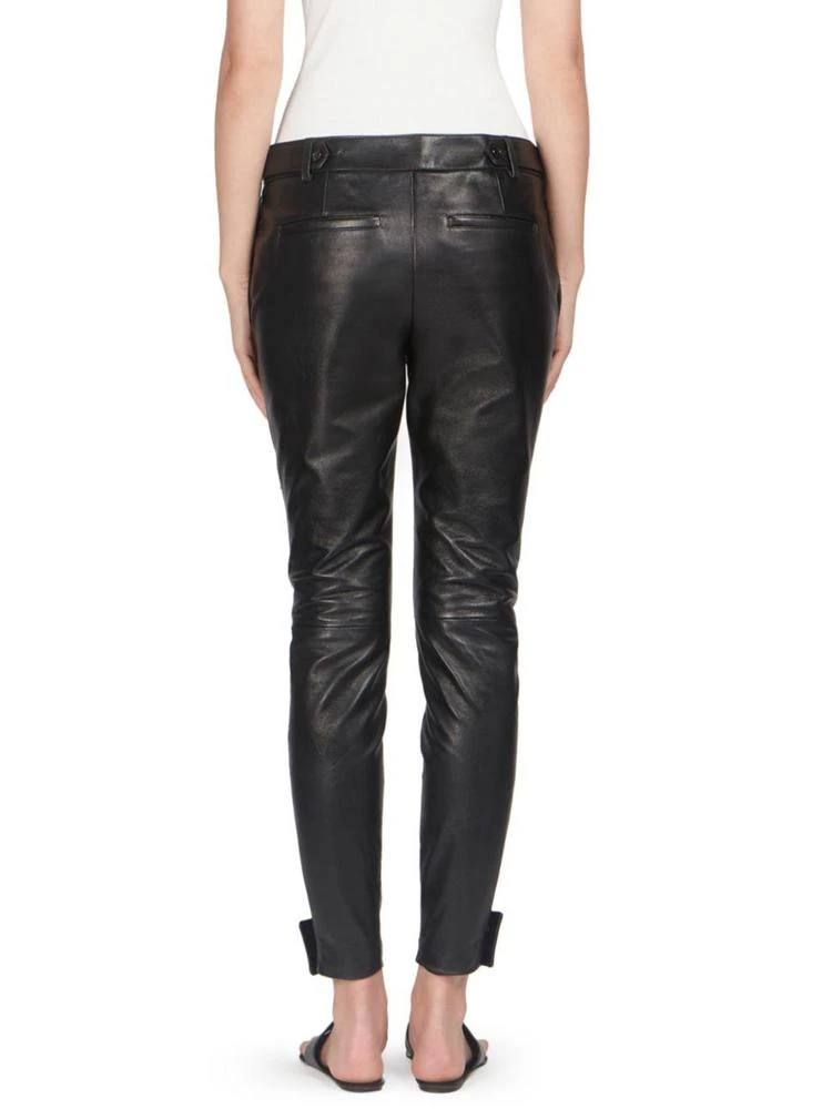 商品Yves Saint Laurent|Saint Laurent - Leather Lace-Up Pants,价格¥9824,第2张图片详细描述