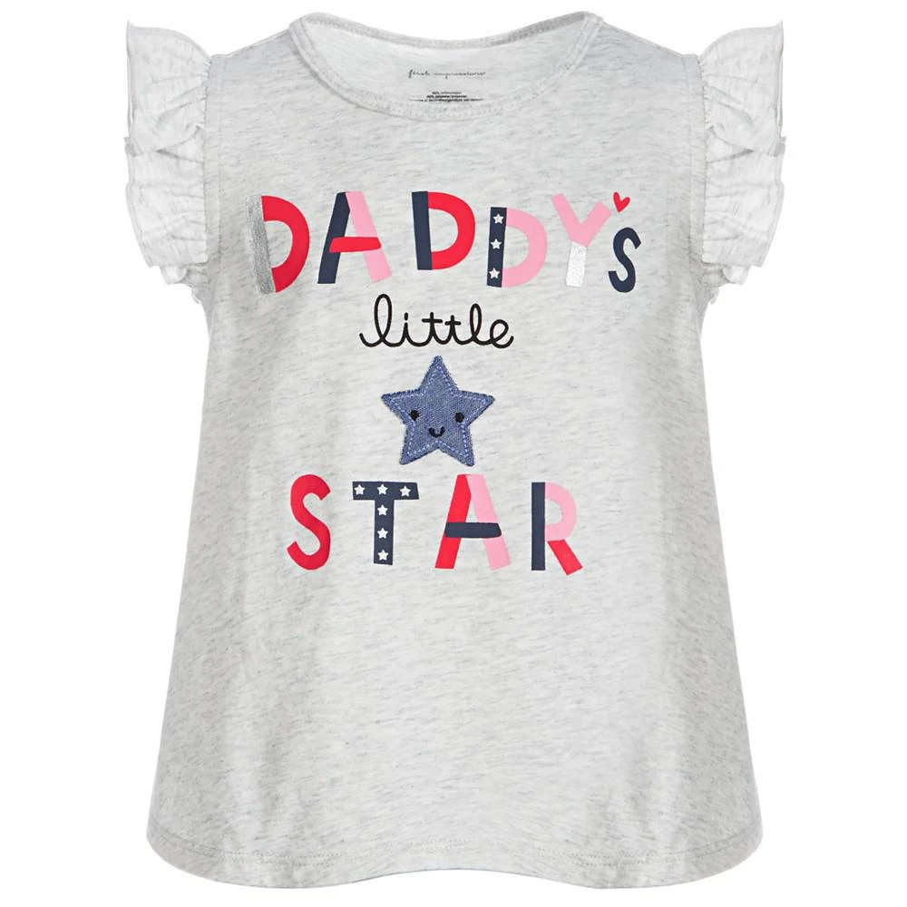 商品First Impressions|First Impressions Baby Girls Cotton Tunic, Created for Macy's,价格¥16,第1张图片