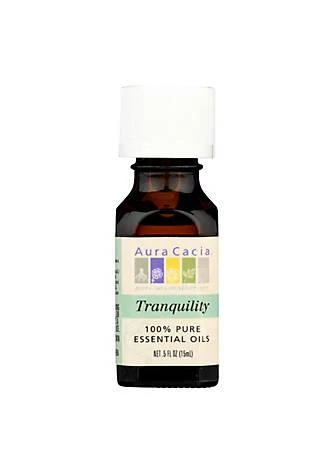 商品Aura Cacia|Cacia Pure Essential Oils Tranquility   0.5 Fl Oz,价格¥133,第1张图片