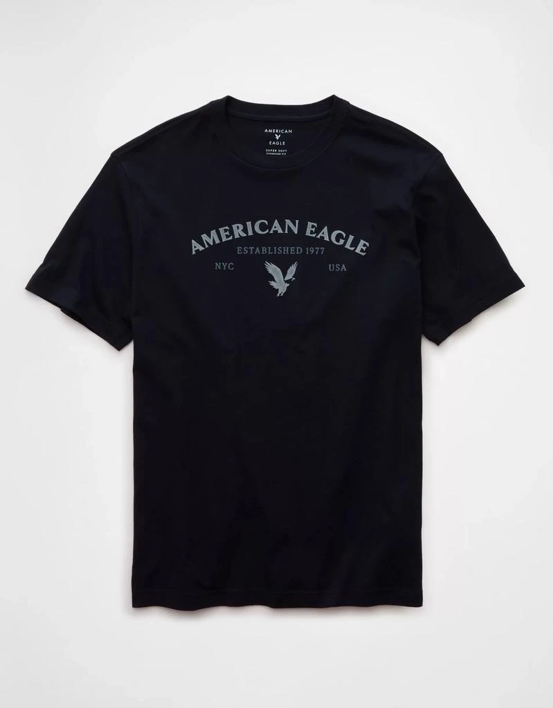 商品AE|AE Icon Logo Graphic T-Shirt,价格¥91,第3张图片详细描述