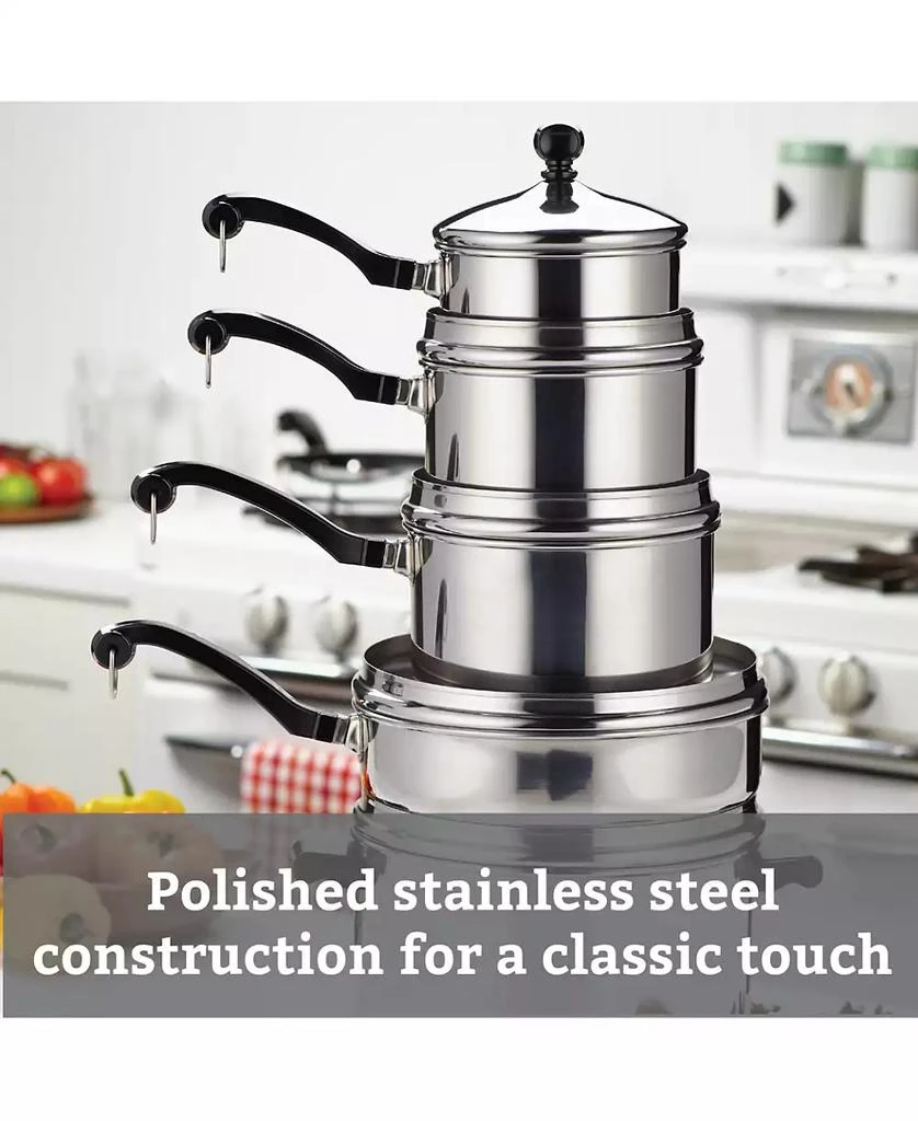 Classic Series Stainless Steel 4-Qt. Saucepot & Lid 商品