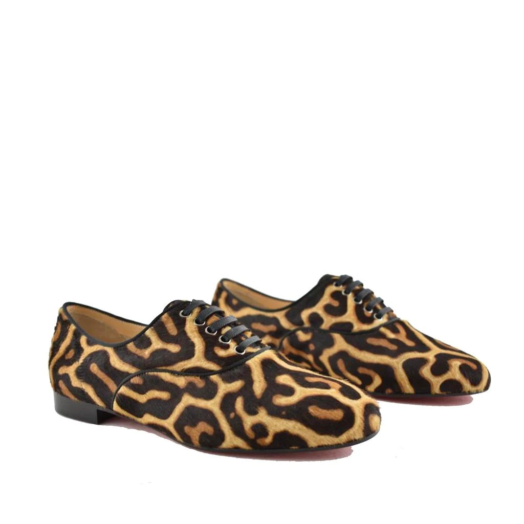 商品Christian Louboutin|Christian Louboutin New Fred Leopard Flats,价格¥5249,第2张图片详细描述