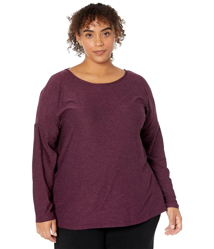 商品Beyond yoga|Featherweight Spacedye Weekend Traveler Plus Size Pullover,价格¥274,第1张图片
