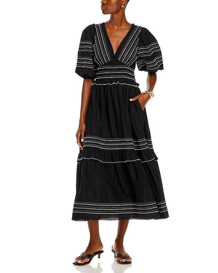商品Sea|Mable Cambric Midi Dress,价格¥2636,第1张图片详细描述
