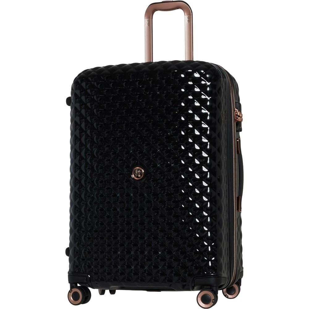 商品it luggage|IT Luggage 27" Glitzy Spinner Suitcase - Hardside, Expandable, Black,价格¥569,第1张图片