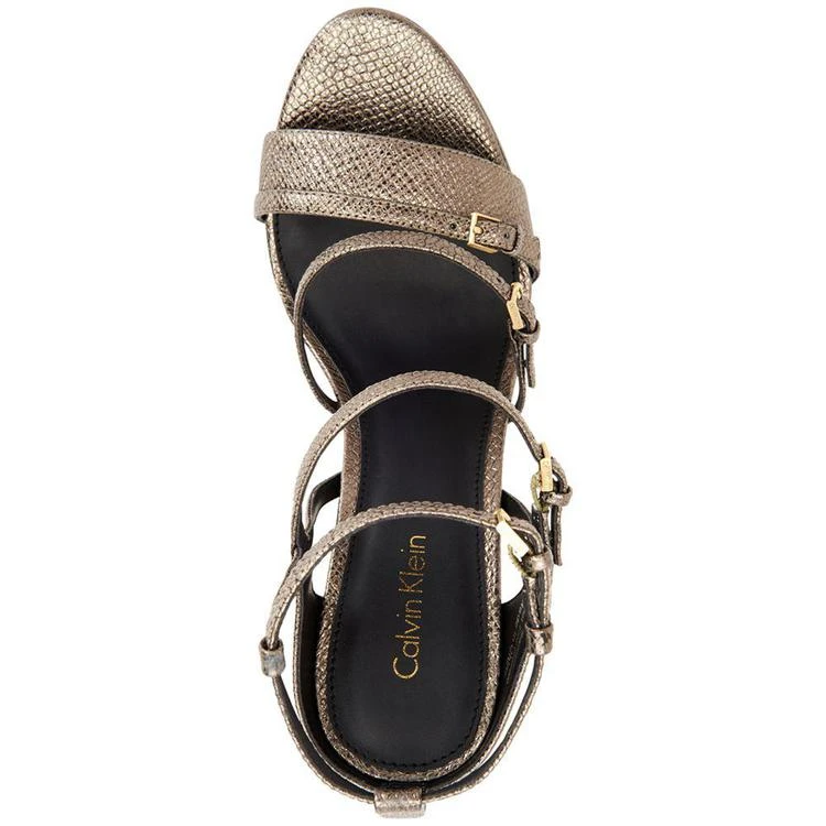 商品Calvin Klein|Shantell Sandals,价格¥551,第4张图片详细描述