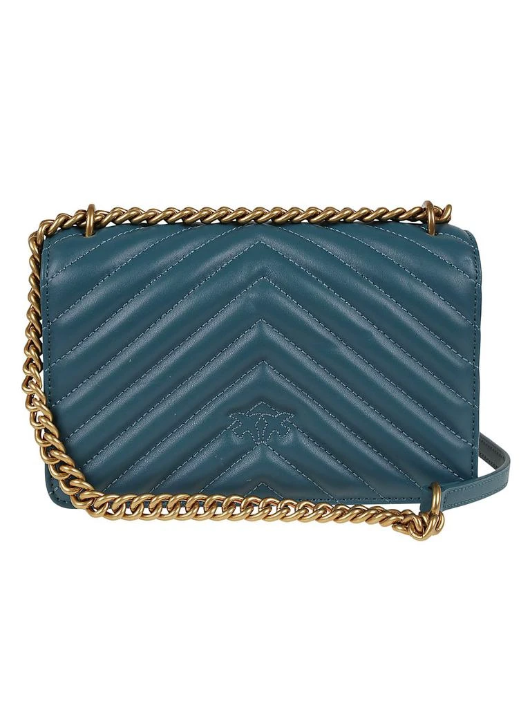 商品PINKO|Pinko Lovebird Quilted Chain-Linked Crossbody Bag,价格¥1642,第2张图片详细描述