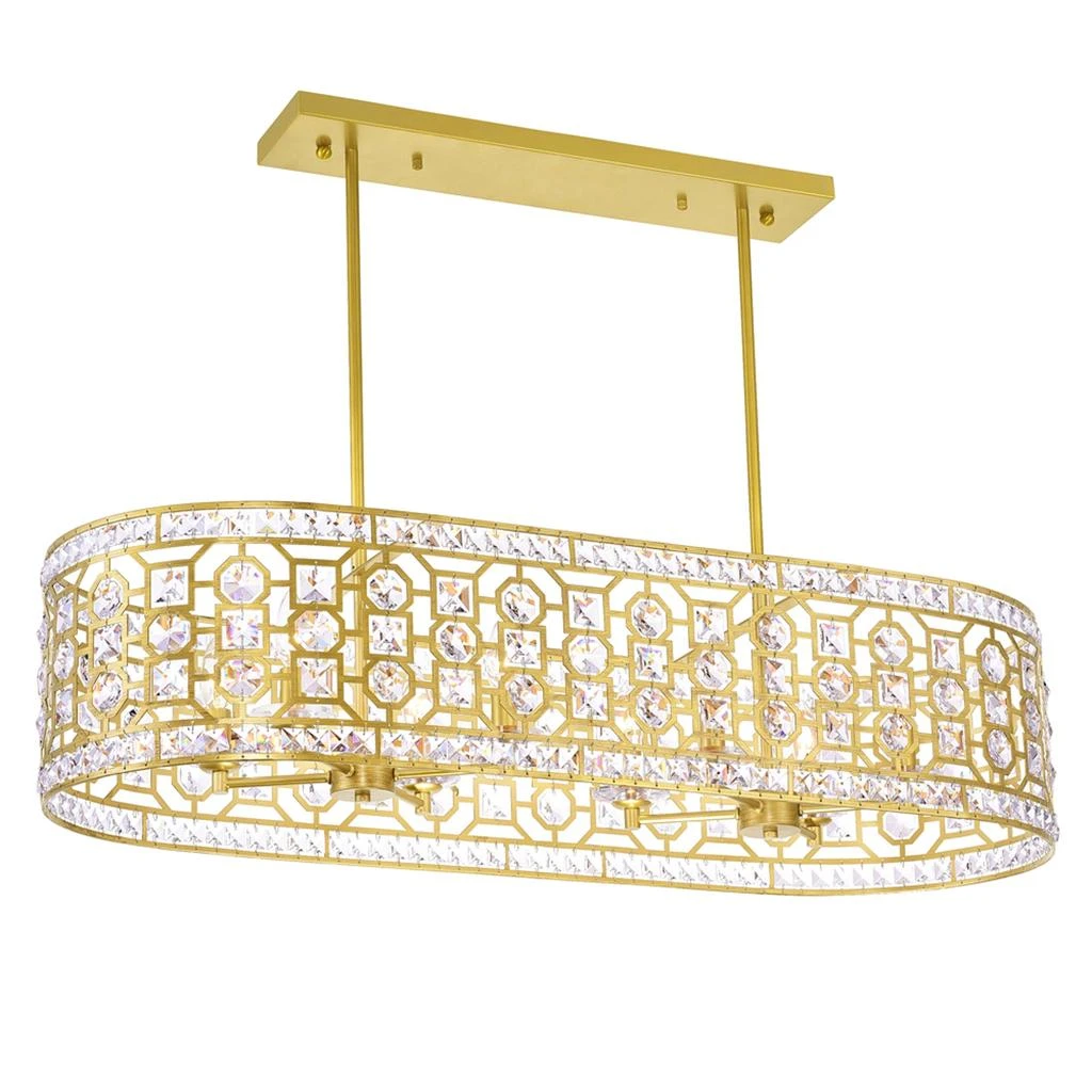 商品CWI Lighting|Belinda 8 Light Chandelier With Champagne Finish,价格¥6696,第1张图片