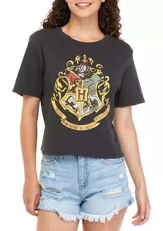 商品Harry Potter|Potter Short Sleeve Cropped Graphic T Shirt,价格¥106,第1张图片