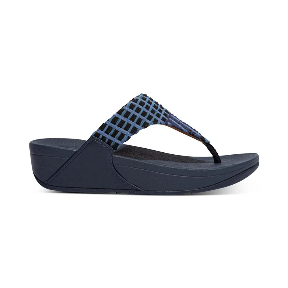 商品FitFlop|Women's Lulu Leather Toe-Thongs Sandal,价格¥526,第2张图片详细描述