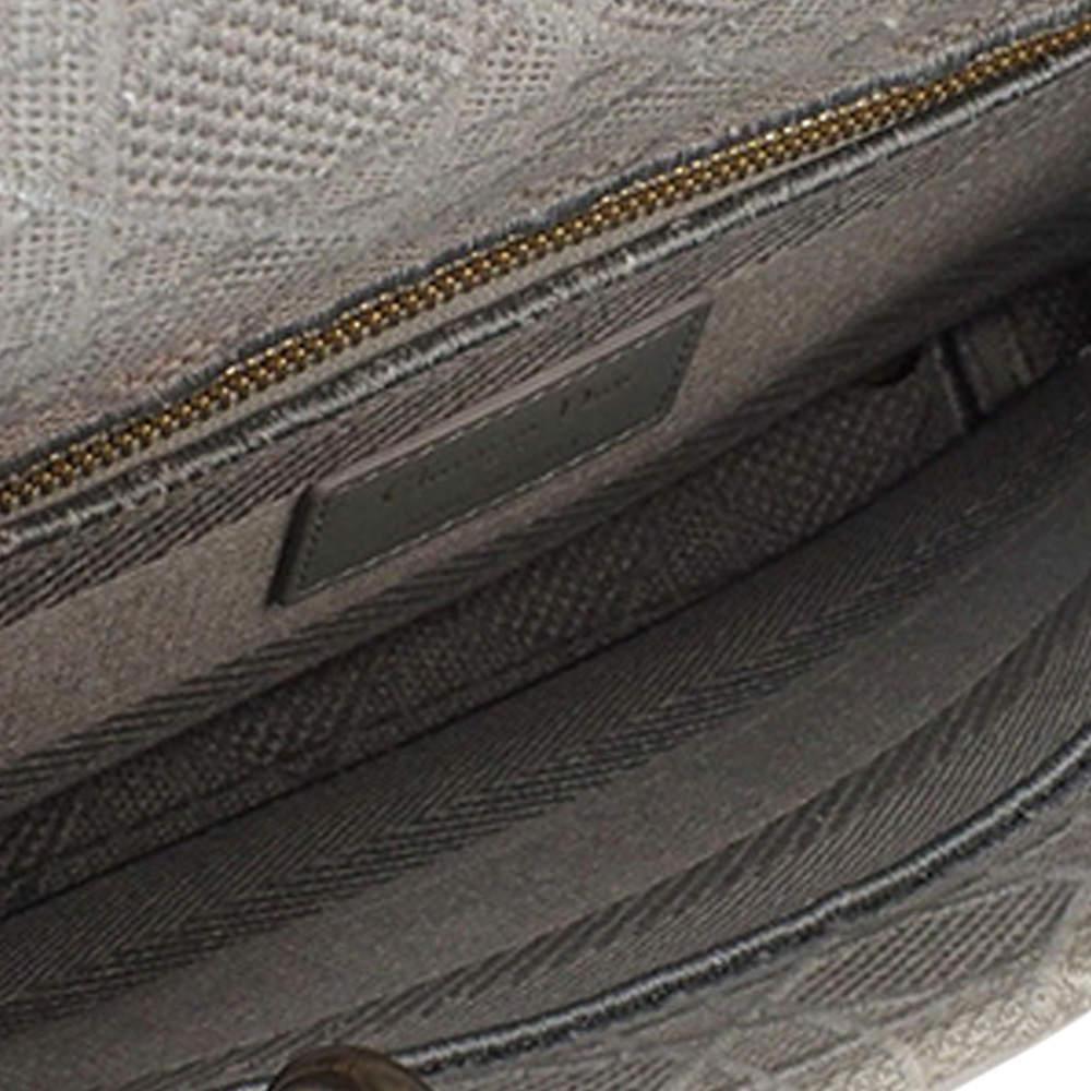 商品[二手商品] Dior|Dior Grey Lady D-Lite Canvas Satchel,价格¥30763,第6张图片详细描述